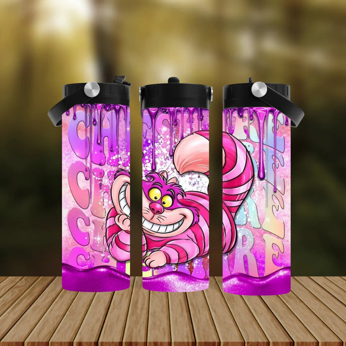 CUSTOMIZABLE ALICE IN WONDERLANDS HOT AND COLD TUMBLER - Crazy Kat Design Co