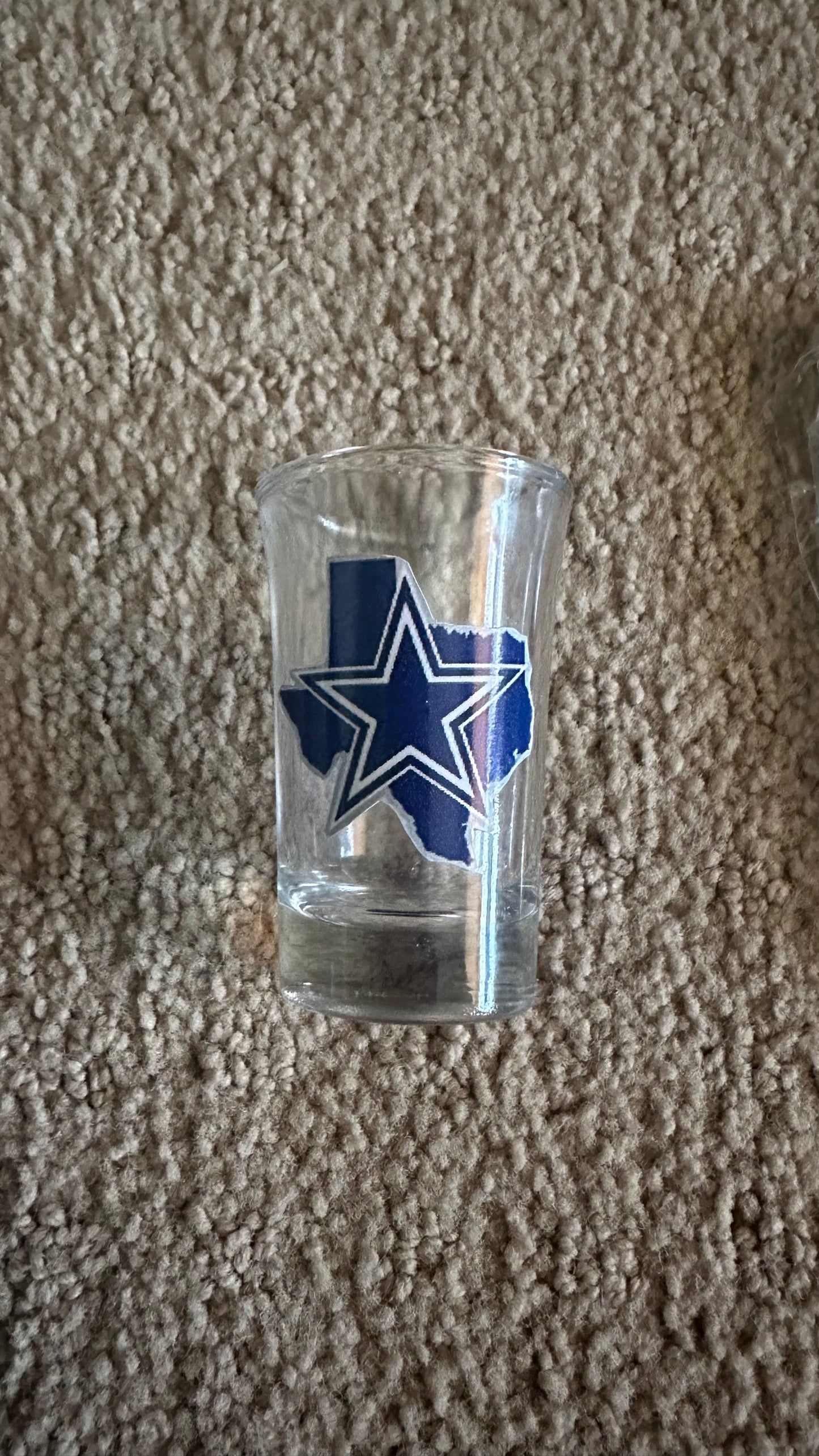 NFL TEAM Dallas Cowboys Shot Glass