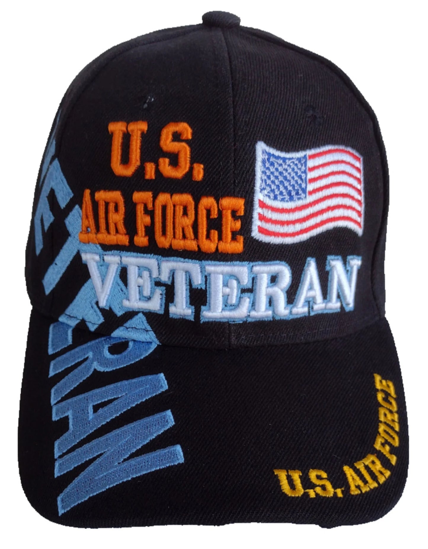 US AIR FORCE VETERAN EMBROIDERED HAT