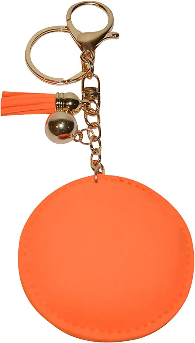 Rhinestone Basketball Keychain for Women and Girls, Bling Purse Charm, Crystal Bag Charms, Cute Keyrings - Crazy Kat Design Co