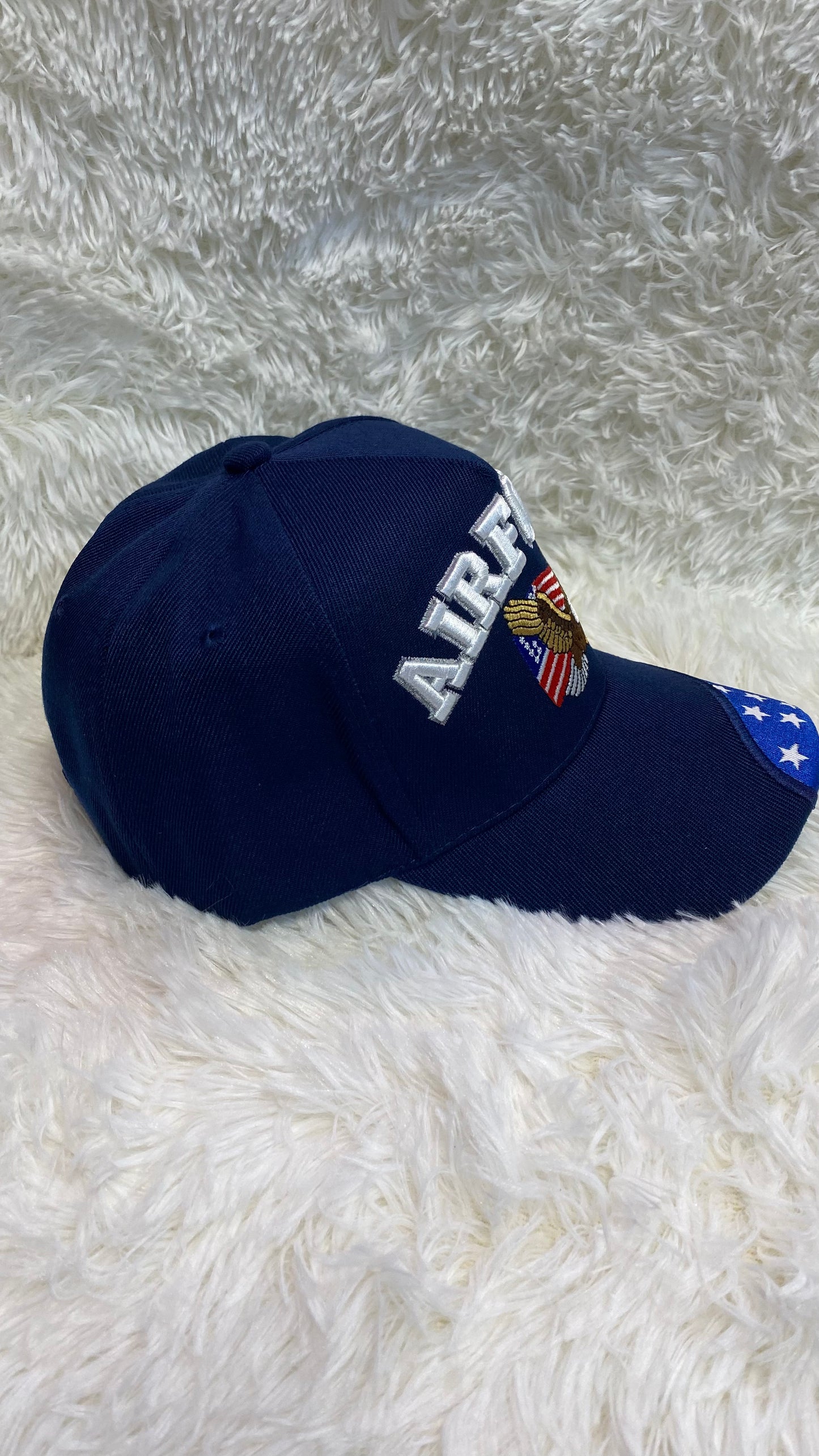 US Air Force Blue hat - Crazy Kat Design Co