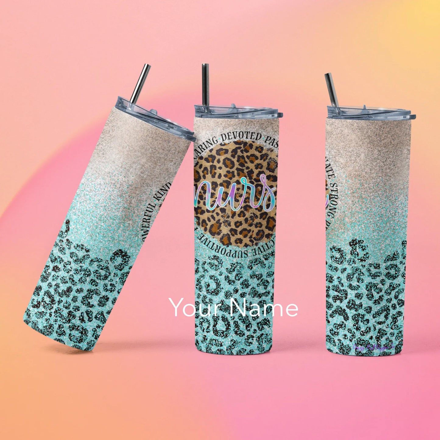 Customizable Team NURSE LIFE/ DENTAL ASSISTANT HOT AND COLD TUMBLER - Crazy Kat Design Co