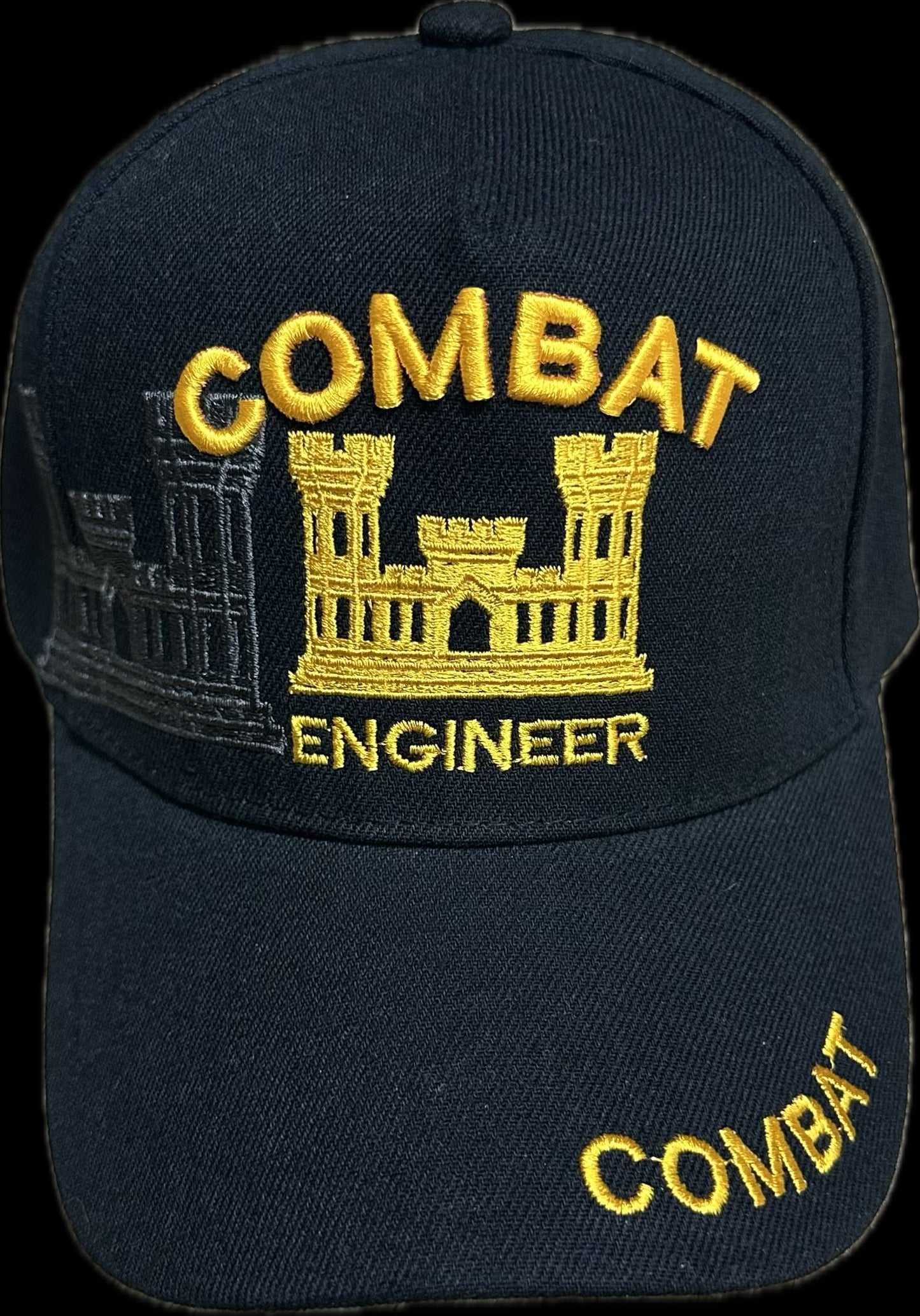 Combat Engineer EMBROIDERED BASEBALL HAT