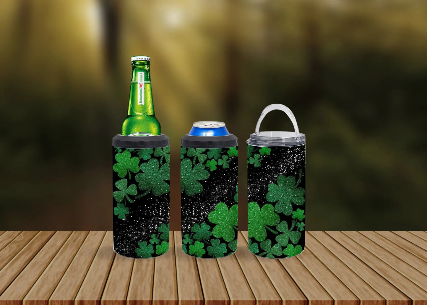 CUSTOMIZABLE ST PATTYS DAY HOT AND COLD TUMBLER - Crazy Kat Design Co