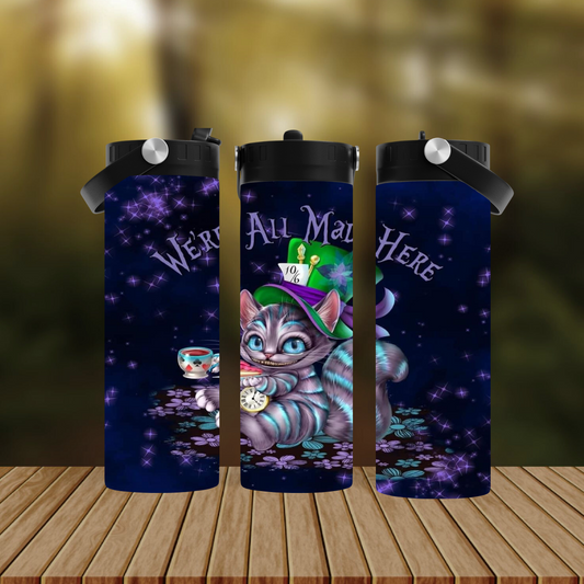 CUSTOMIZABLE ALICE IN WONDERLANDS HOT AND COLD TUMBLER