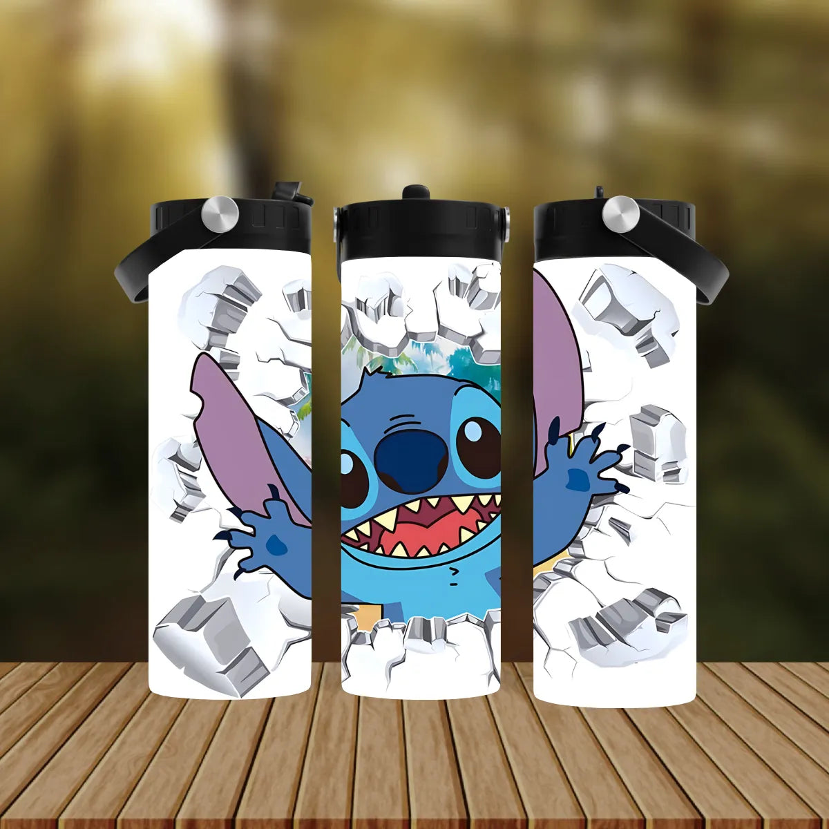 CUSTOMIZABLE STITCH HOT AND COLD TUMBLER - Crazy Kat Design Co