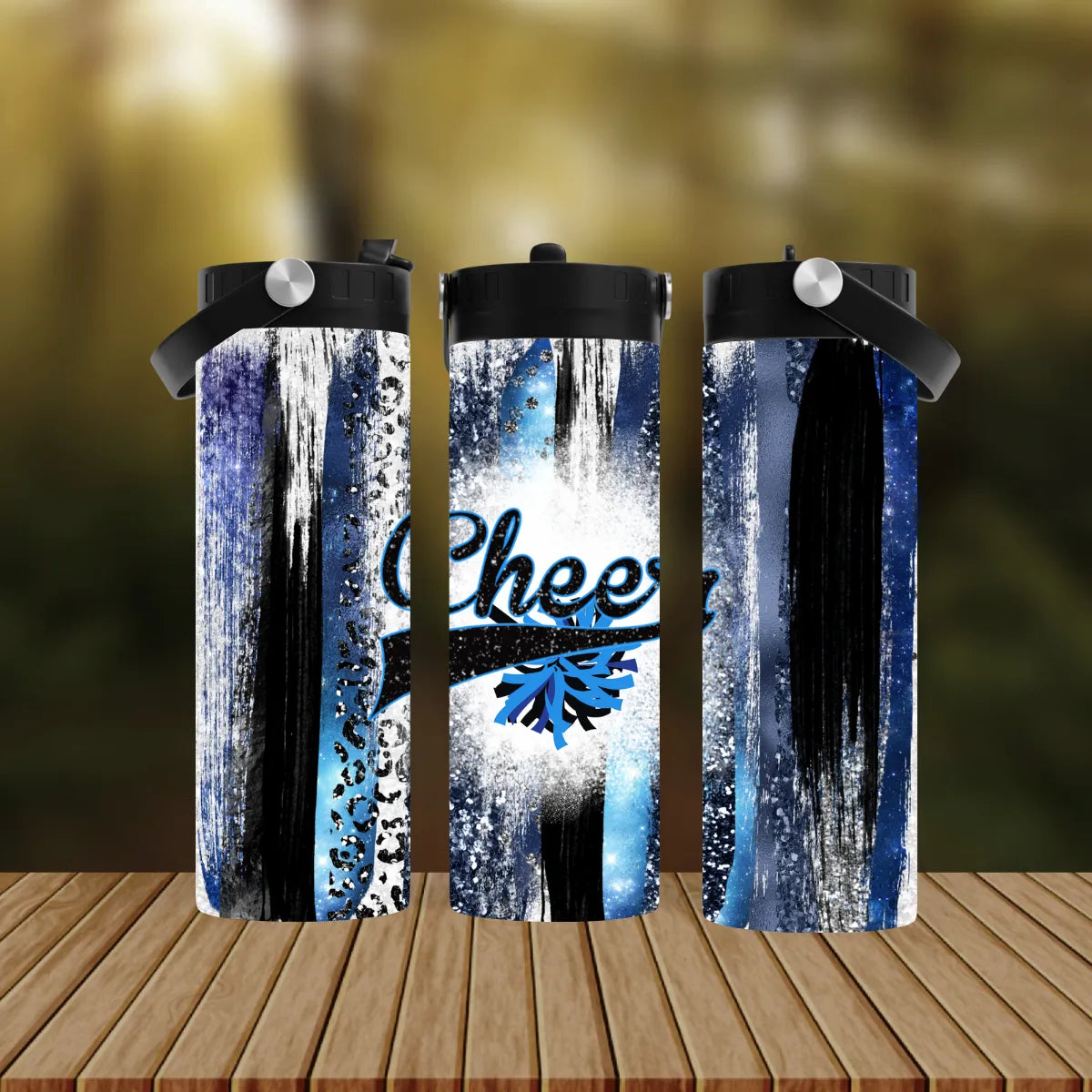 CUSTOMIZABLE CHEER HOT AND COLD TUMBLER - Crazy Kat Design Co