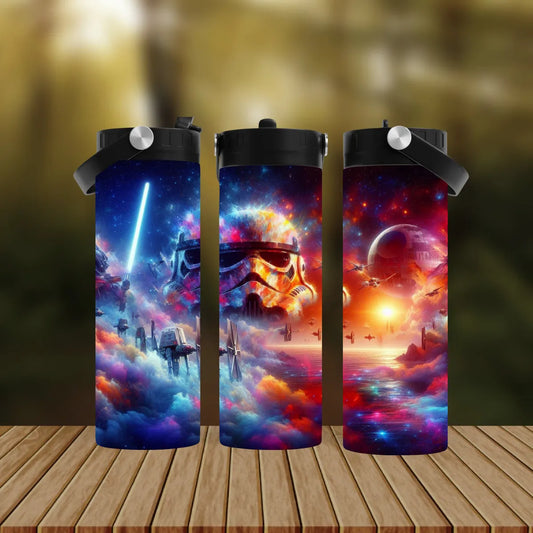 CUSTOMIZABLE STAR WARS STORM TROOPER HOT AND COLD TUMBLER - Crazy Kat Design Co