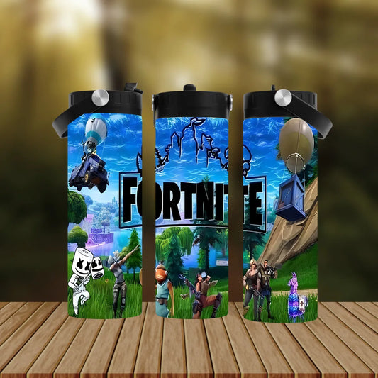 CUSTOMIZABLE FORTNITE HOT AND COLD TUMBLER - Crazy Kat Design Co