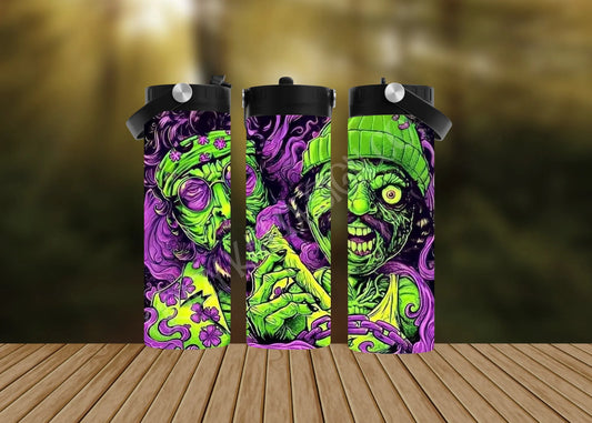 CUSTOMIZABLE ZOMBIE CHEECH AND CHONG HOT AND COLD TUMBLERS