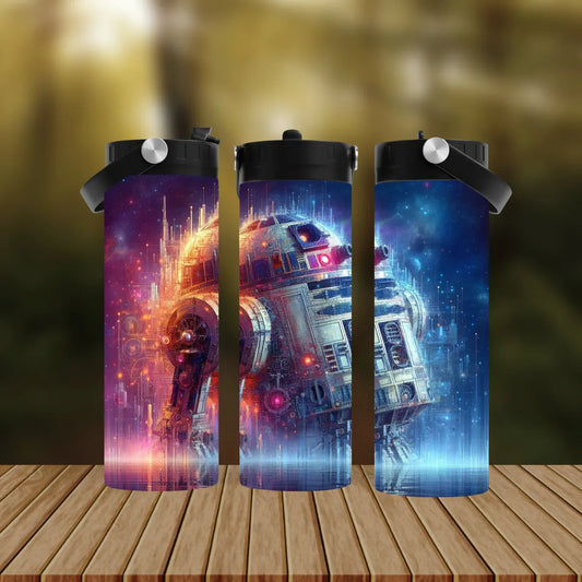 CUSTOMIZABLE R2D2 STAR WARS HOT AND COLD TUMBLER - Crazy Kat Design Co