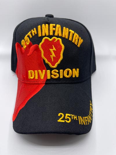 25TH INFANTRY DIVISION HAT EMBROIDERED