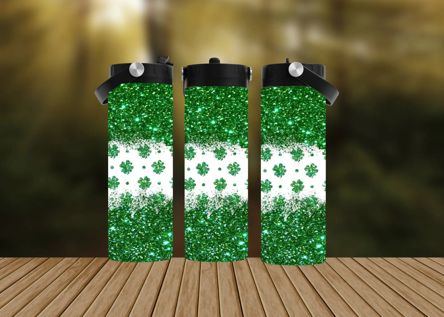 CUSTOMIZABLE ST PATTYS DAY HOT AND COLD TUMBLER - Crazy Kat Design Co