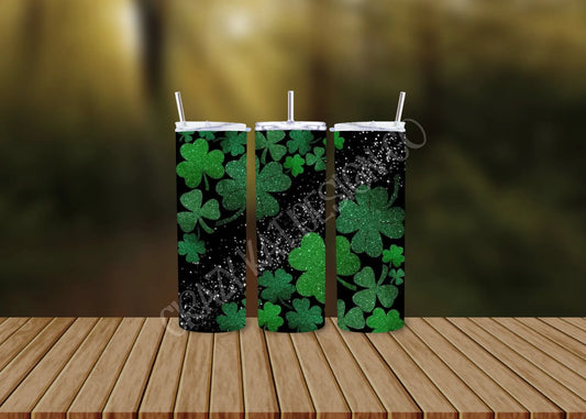 CUSTOMIZABLE ST PATTYS DAY HOT AND COLD TUMBLER - Crazy Kat Design Co