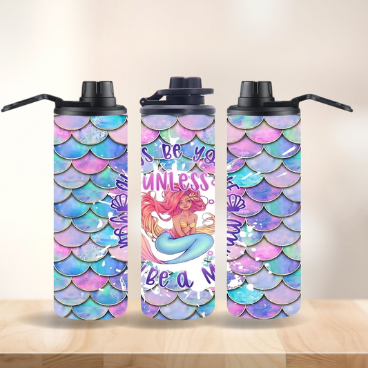 CUSTOMIZABLE MERMAID HOT AND COLD TUMBLER