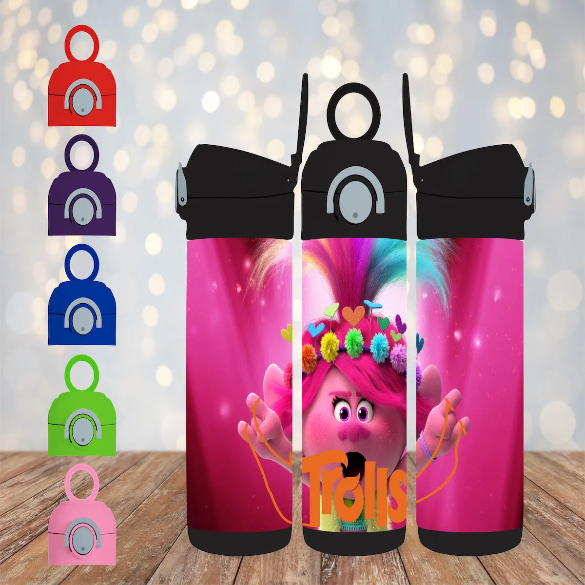 CUSTOMIZABLE TROLLS HOT AND COLD TUMBLER - Crazy Kat Design Co