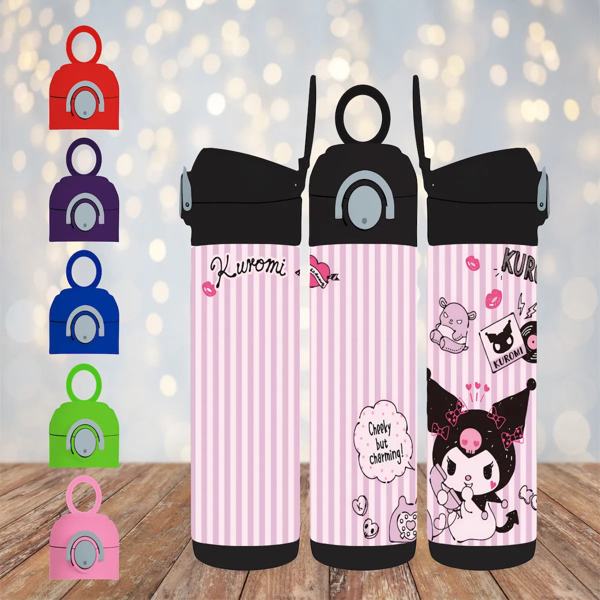 CUSTOMIZABLE KUROMI HOT AND COLD TUMBLER - Crazy Kat Design Co