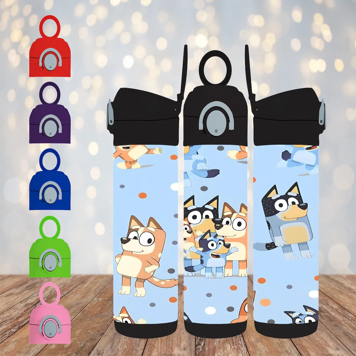 CUSTOMIZABLE BLUEY LIFE HOT AND COLD TUMBLER - Crazy Kat Design Co