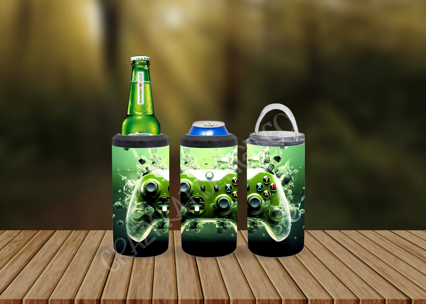 CUSTOMIZABLE GAMING CONTROLLER HOT AND COLD TUMBLERS