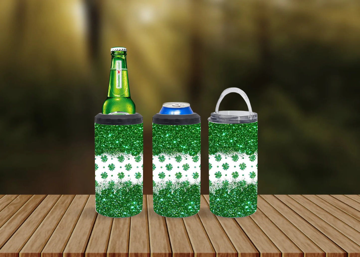 CUSTOMIZABLE ST PATTYS DAY HOT AND COLD TUMBLER - Crazy Kat Design Co