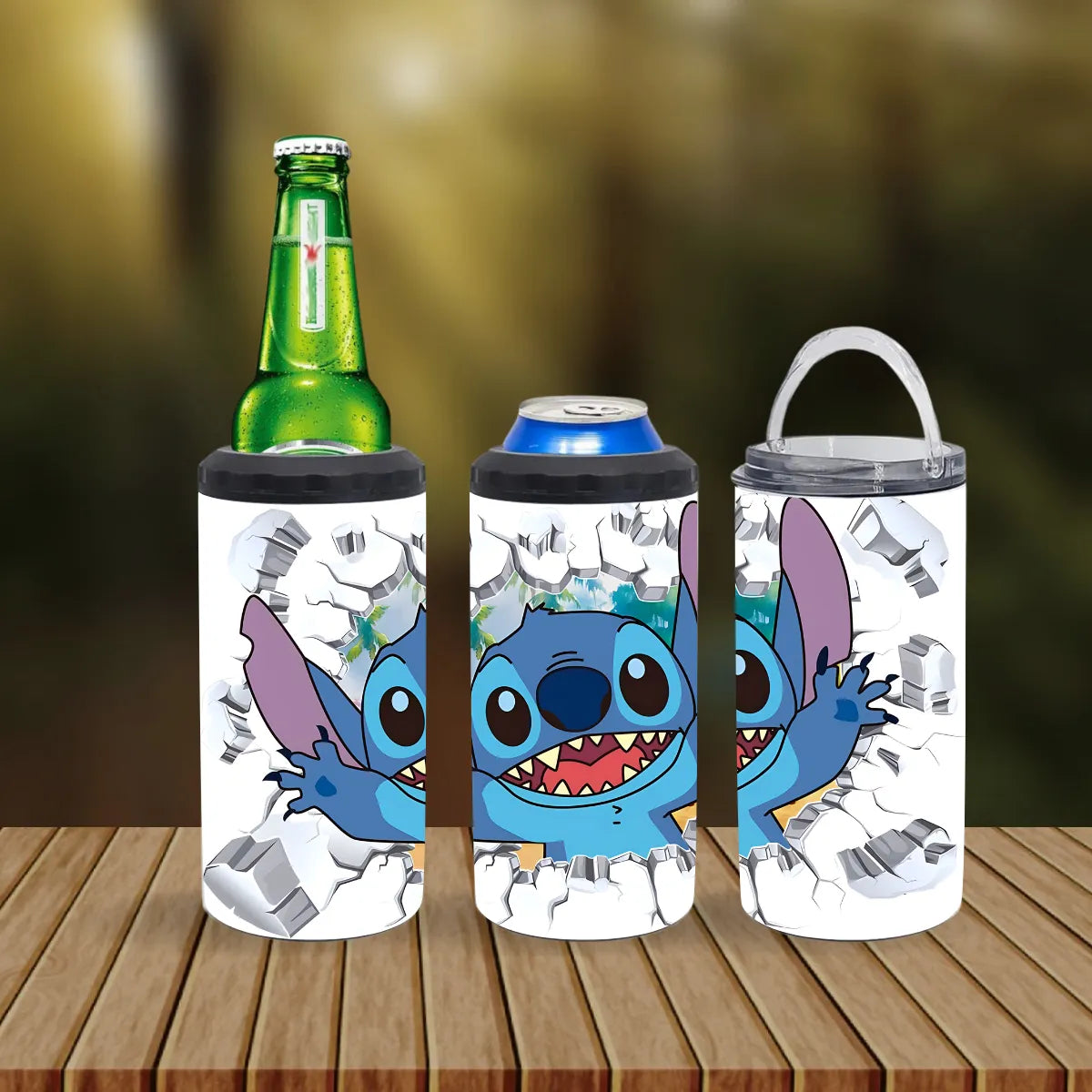 CUSTOMIZABLE STITCH HOT AND COLD TUMBLER - Crazy Kat Design Co