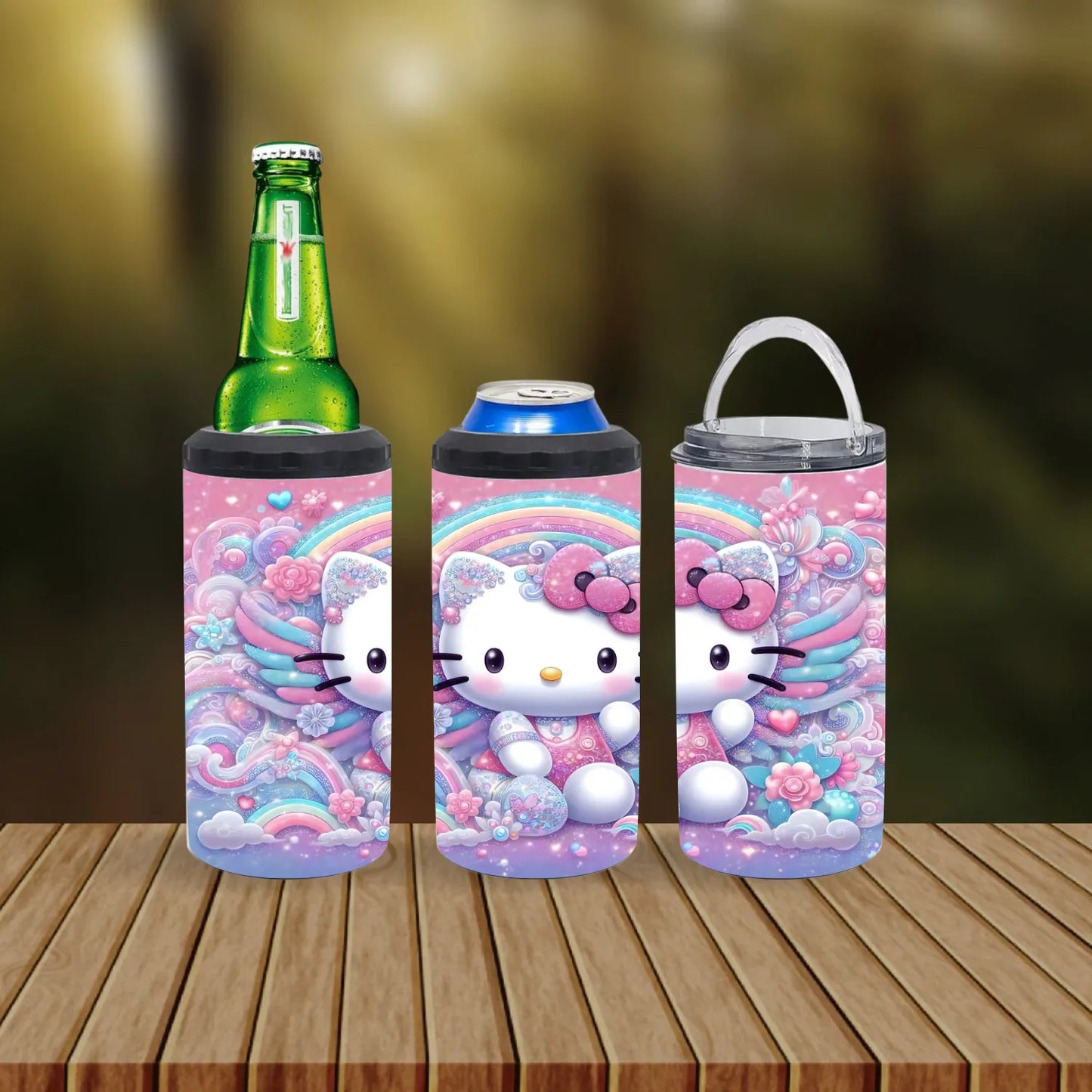 CUSTOMIZABLE HELLO KITTY HOT AND COLD TUMBLER - Crazy Kat Design Co