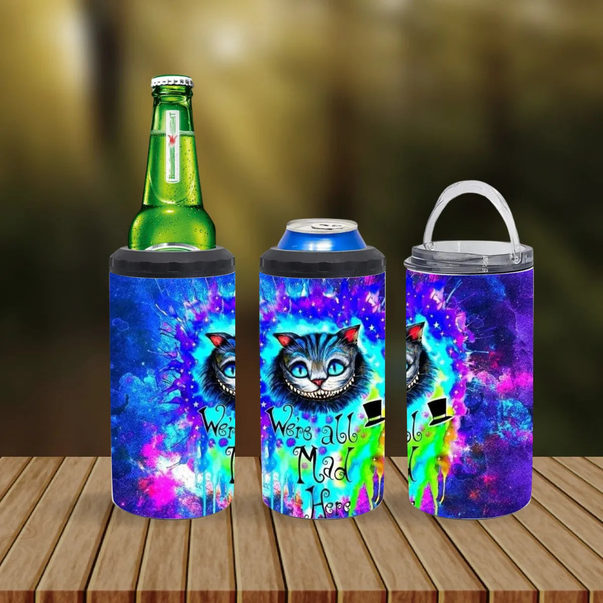 CUSTOMIZABLE ALICE IN WONDERLANDS HOT AND COLD TUMBLER - Crazy Kat Design Co