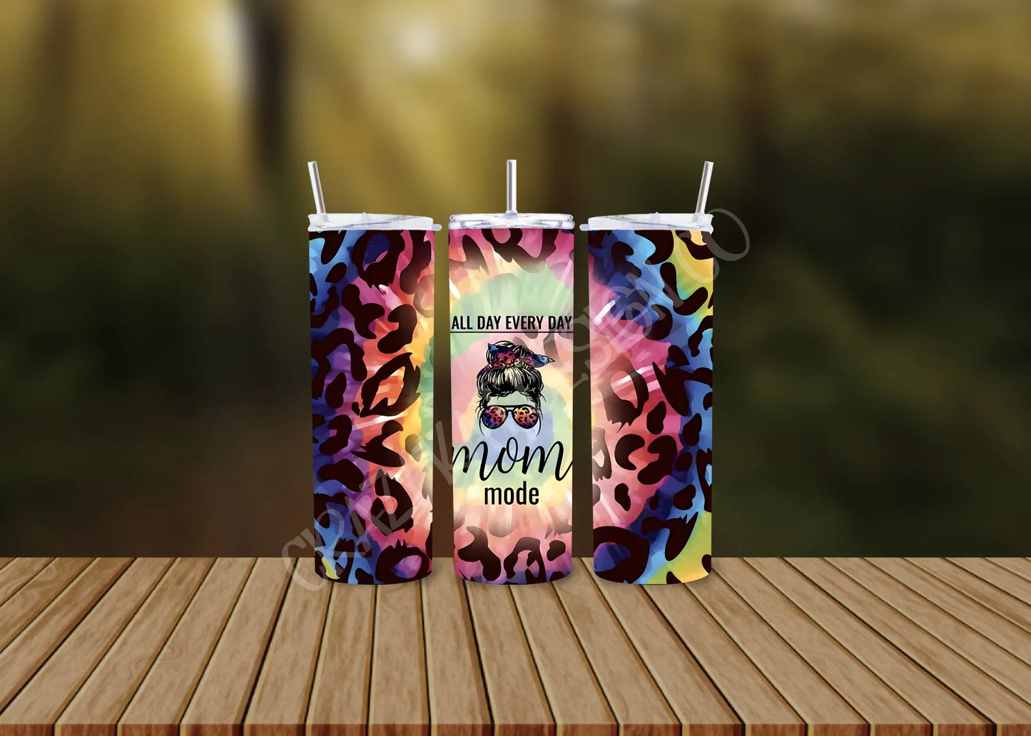 CUSTOMIZABLE ALL DAY EVERYDAY MOM MODE HOT AND COLD TUMBLERS - Crazy Kat Design Co