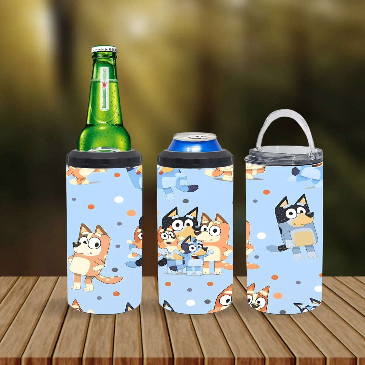 CUSTOMIZABLE BLUEY LIFE HOT AND COLD TUMBLER - Crazy Kat Design Co