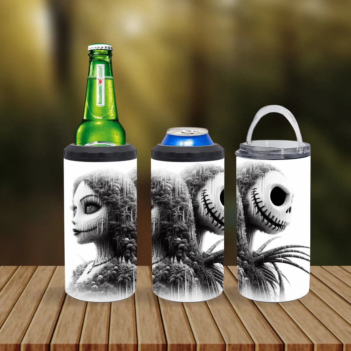 CUSTOMIZABLE NIGHTMARE BEFORE CHRISTMAS HOT AND COLD TUMBLER - Crazy Kat Design Co