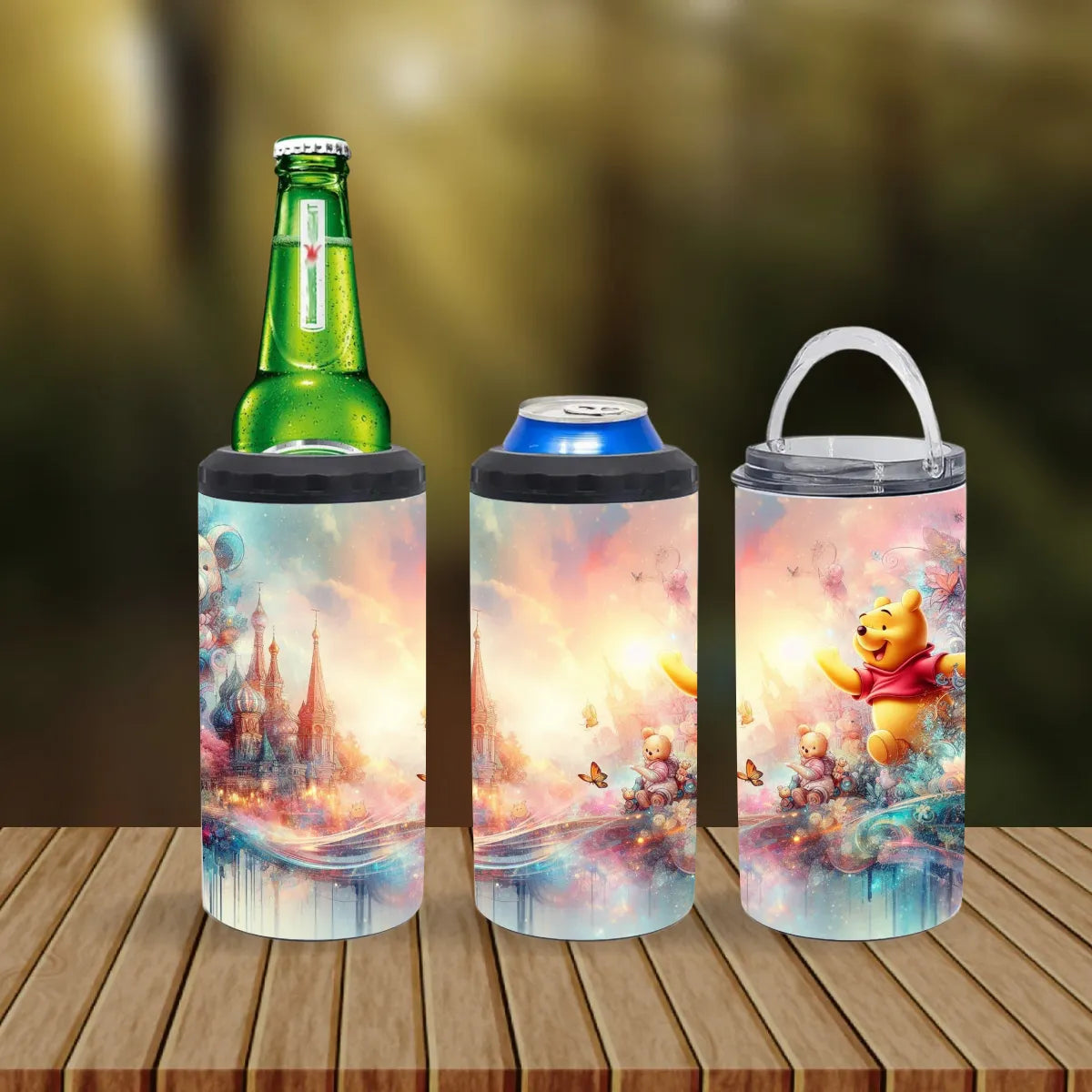 CUSTOMIZABLE POOH BEAR HOT AND COLD TUMBLER - Crazy Kat Design Co