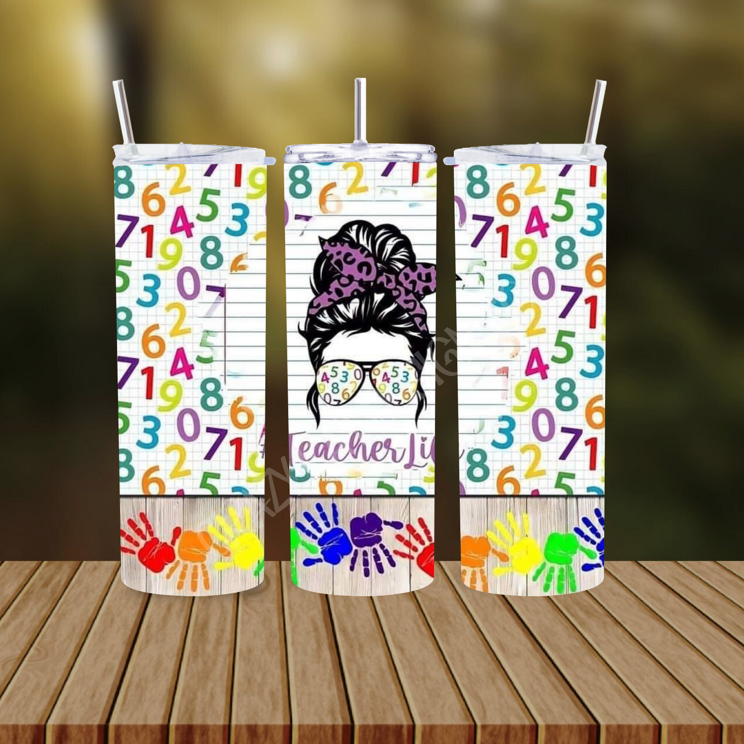 CUSTOMIZABLE TEACHER HOT AND COLD TUMBLERS