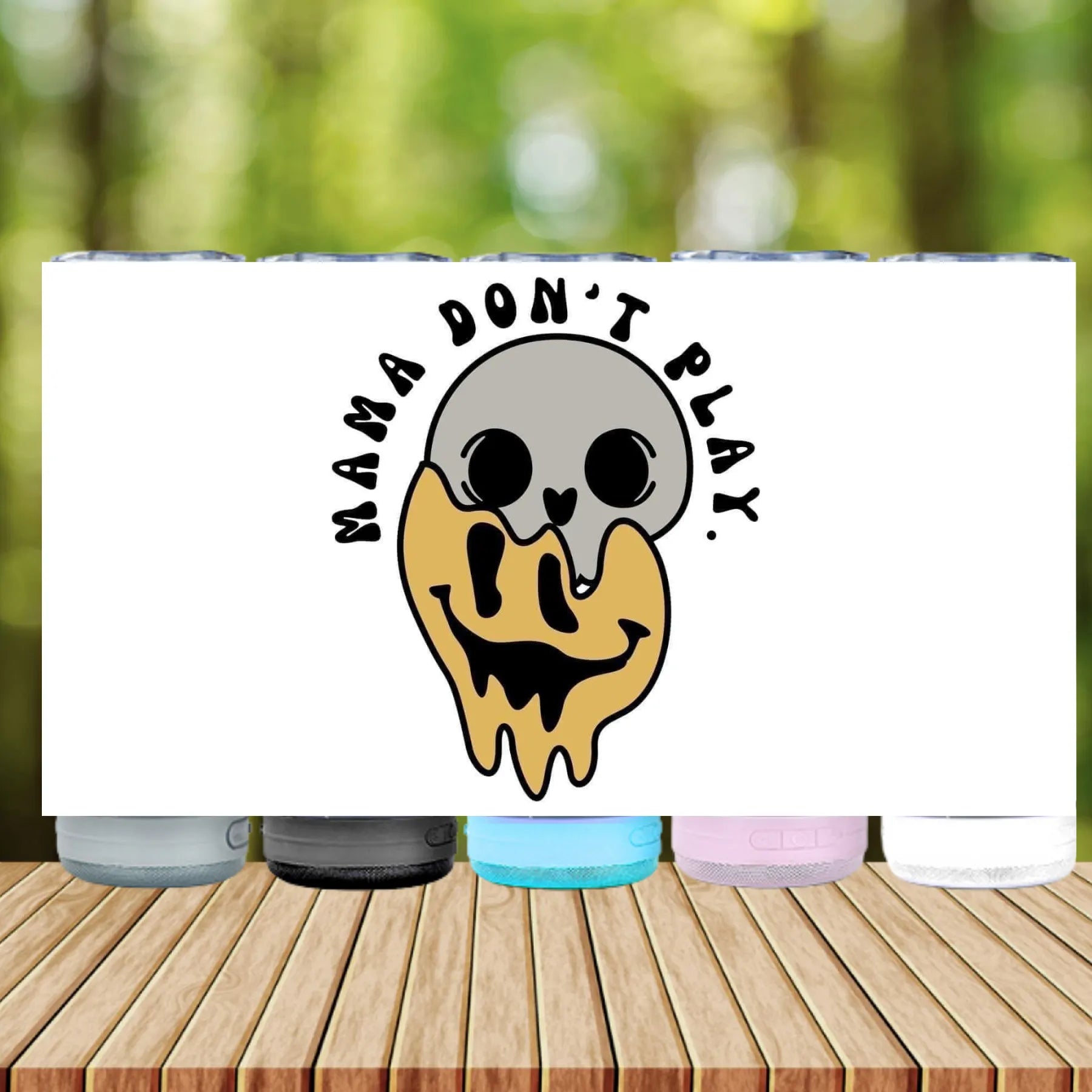 CUSTOMIZABLE MAMA DON'T PLAY HOT AND COLD TUMBLER - Crazy Kat Design Co