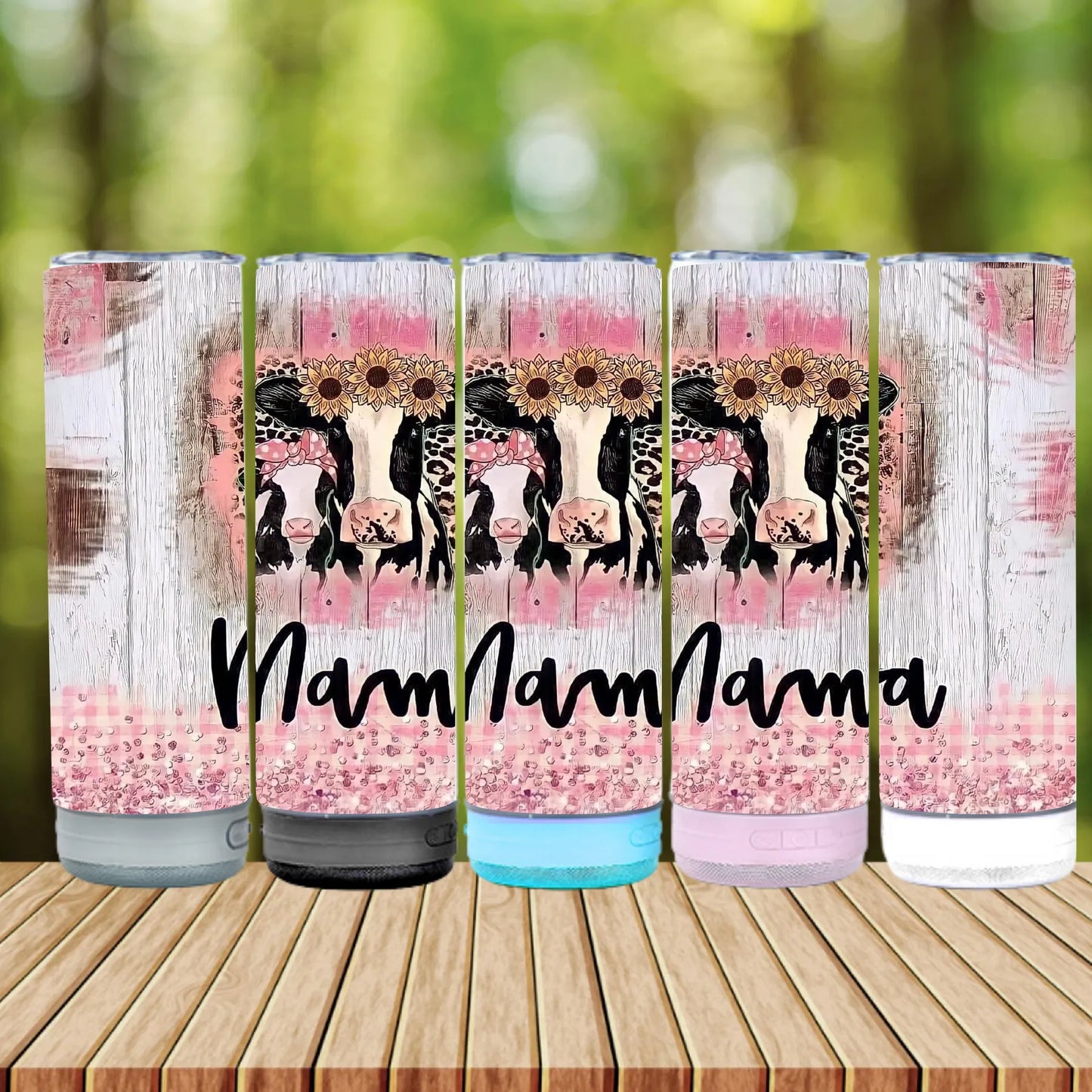 CUSTOMIZABLE MAMA COW HOT AND COLD TUMBLER - Crazy Kat Design Co