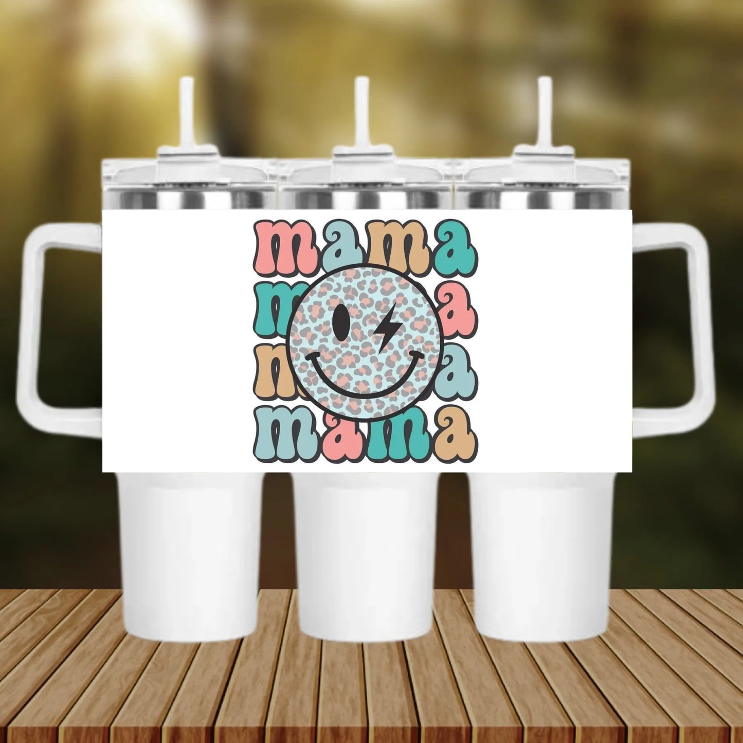 CUSTOMIZABLE MAMA HOT AND COLD TUMBLER - Crazy Kat Design Co