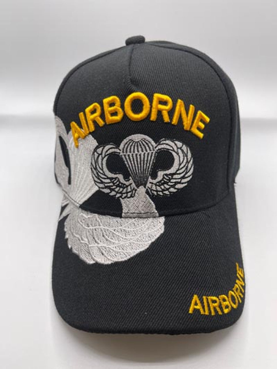 AIRBORNE EMBROIDERED BASEBALL HAT