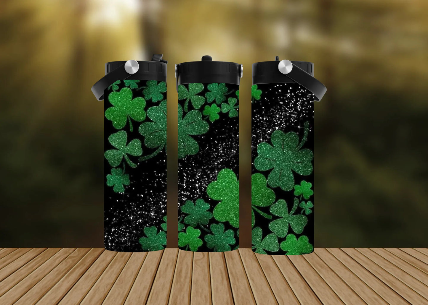 CUSTOMIZABLE ST PATTYS DAY HOT AND COLD TUMBLER - Crazy Kat Design Co