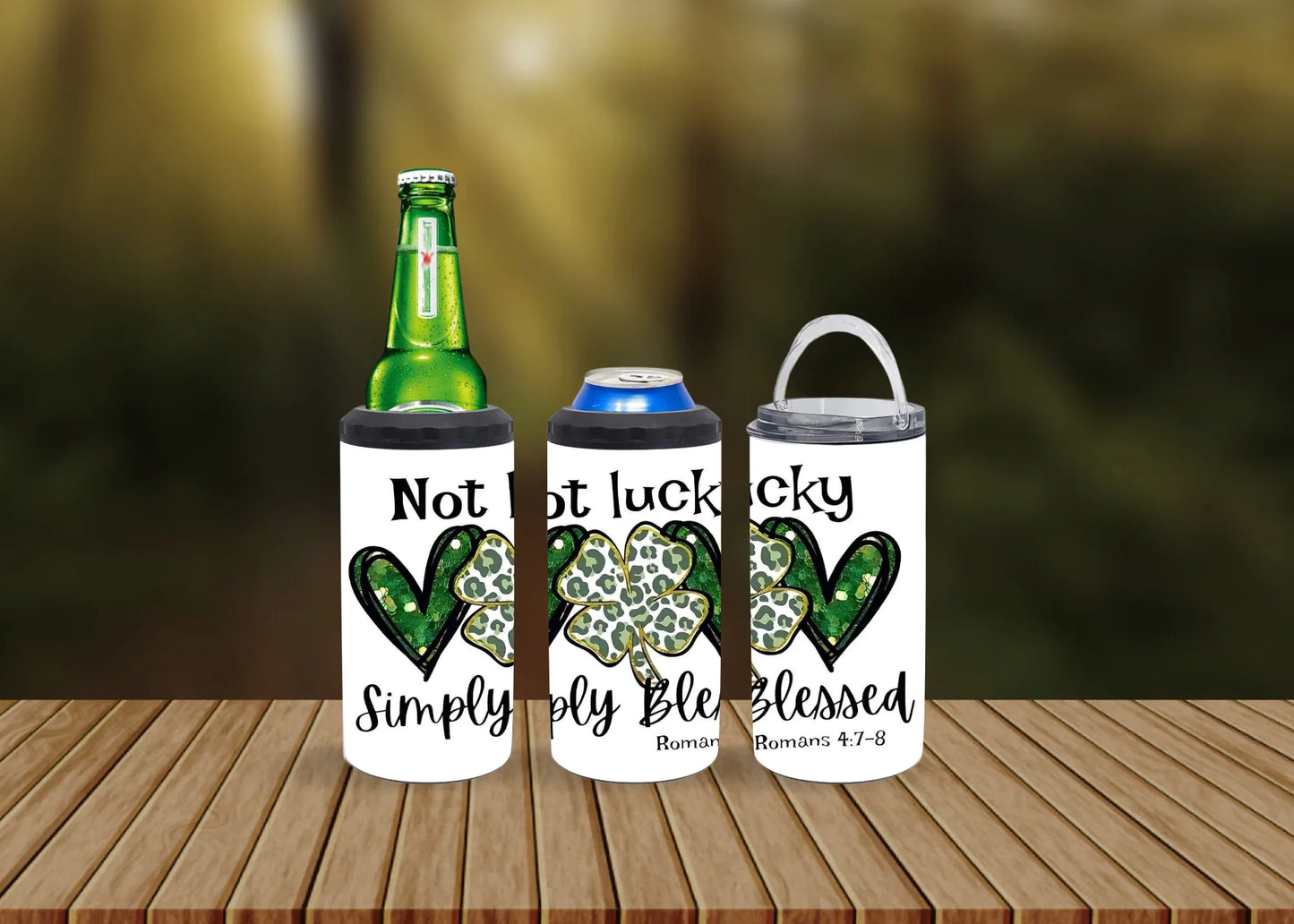 CUSTOMIZABLE ST PATTYS DAY HOT AND COLD TUMBLER - Crazy Kat Design Co