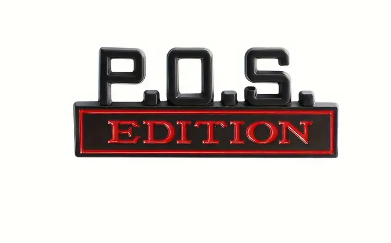 POS EDITION METAL EMBLEM - Crazy Kat Design Co