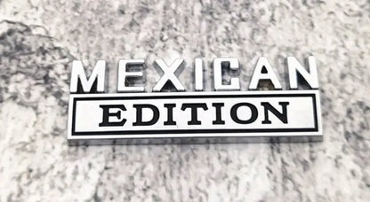 MEXICAN EDITION METAL EMBLEM - Crazy Kat Design Co