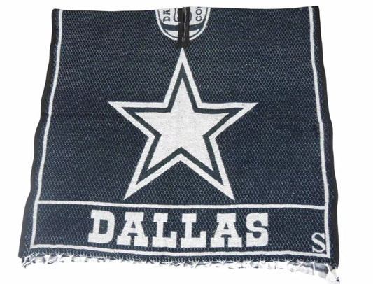 NFL TEAM Dallas Cowboys Double Sided Poncho