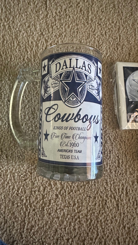 NFL TEAM Dallas Cowboys Beer Stein