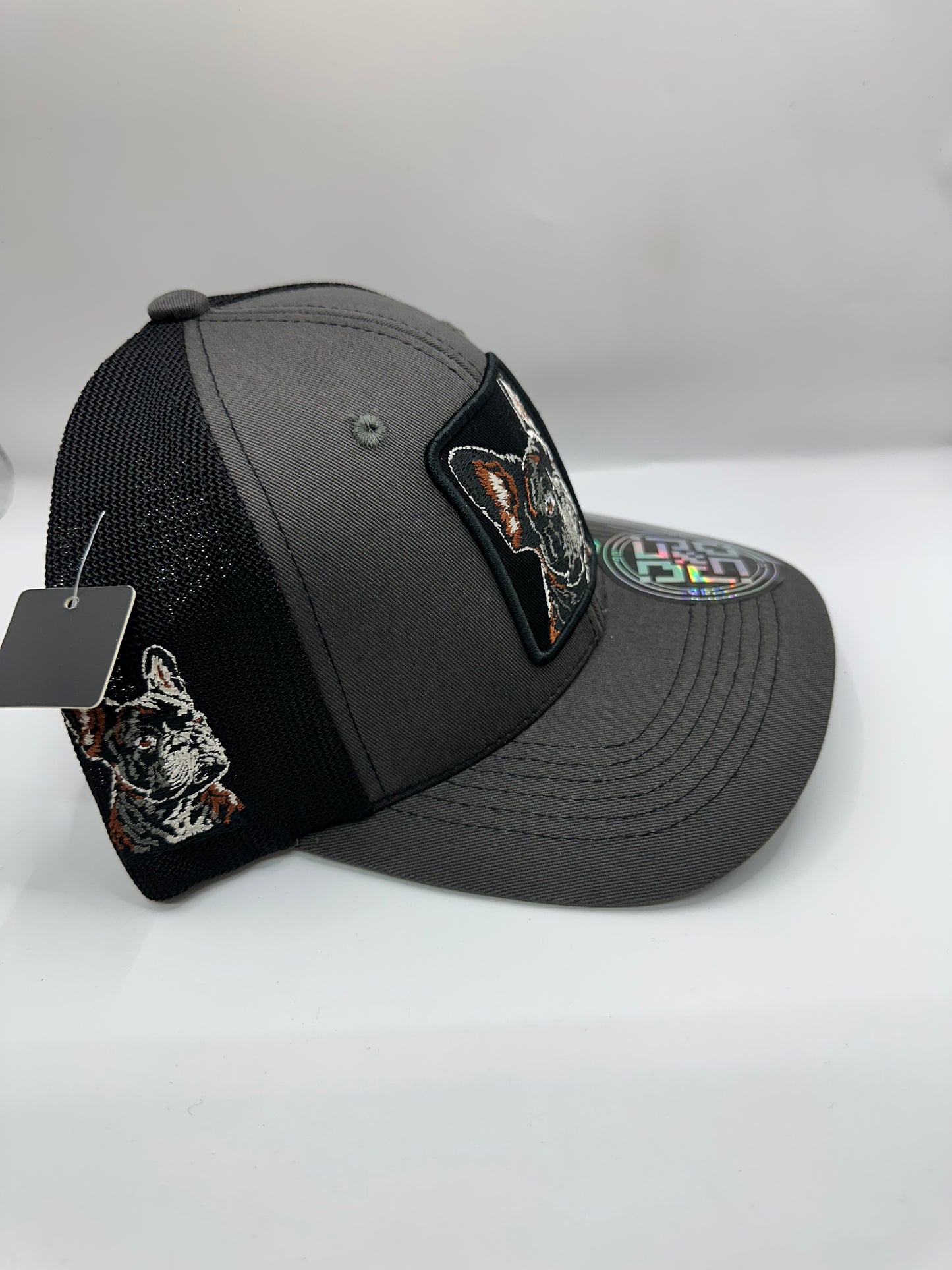 Frenchie Trucker Caps With Embroidery Animals Patch Four Seasons Snapback Baseball Cap For Men Women Adjustable Visor Hat