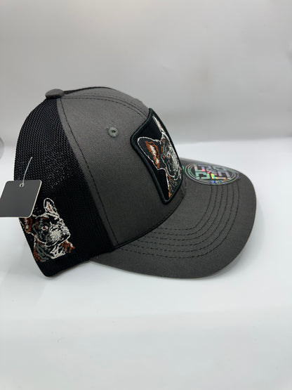 Frenchie Trucker Caps With Embroidery Animals Patch Four Seasons Snapback Baseball Cap For Men Women Adjustable Visor Hat