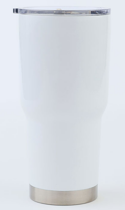 30 OZ TAPERED SUBLIMATION HOT AND COLD TUMBLER
