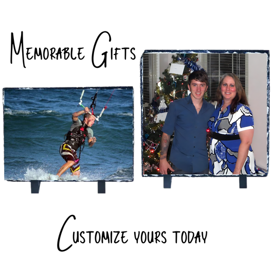 CUSTOM PICTURE RECTANGLE SLATE