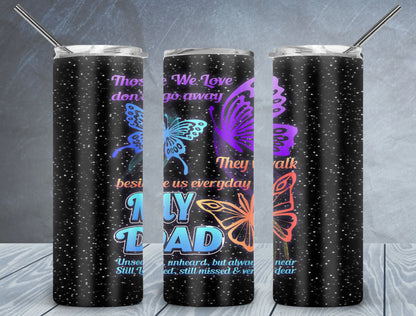 CUSTOMIZABLE DAD LIFE GOLF, TENNIS HOT AND COLD TUMBLER - Crazy Kat Design Co