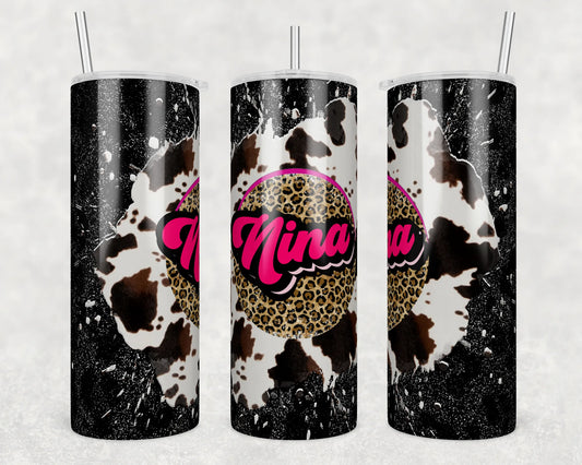 CUSTOMIZABLE NINA HOT OR COLD TUMBLERS - Crazy Kat Design Co