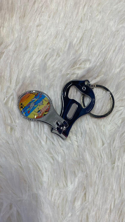 Florida Florida Souveniers Nail Clipper Keychain (Nail clipper) - Crazy Kat Design Co