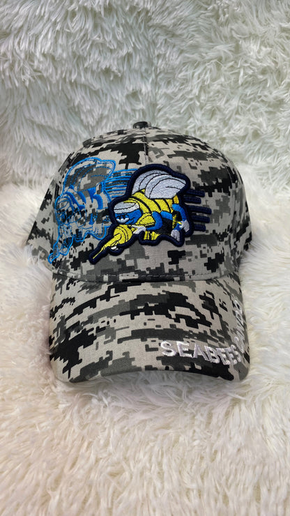 Seabees Cando Camo Hat - Crazy Kat Design Co